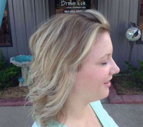 Macayla Butler at Brown & Co Salon - Bullard, TX