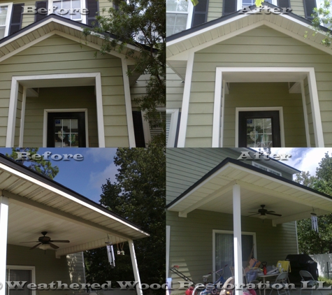 Weathered Wood Restoration - Jacksonville, FL