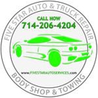 Five Star Truck & Auto Repair- Collision Repair-Towing