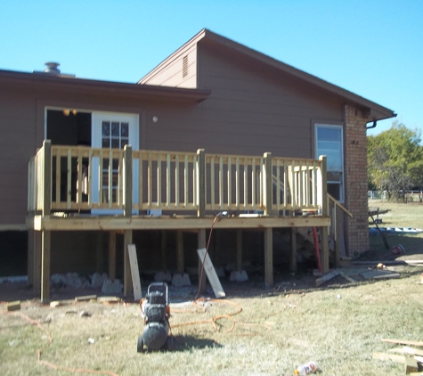 Christian Contractors, LLC - Wilson, OK. Porch