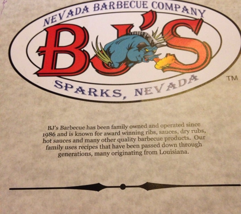 B J's Bar-B-Q - Sparks, NV