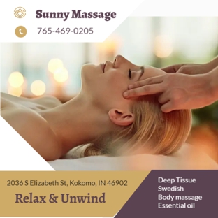 Sunny Massage - Kokomo, IN