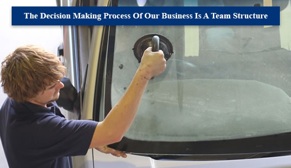 Swan Hill Windscreens Collision Repair Centre - Swan Hill, VIC. The Decision Making Process Of Our Business Is A Team Structure