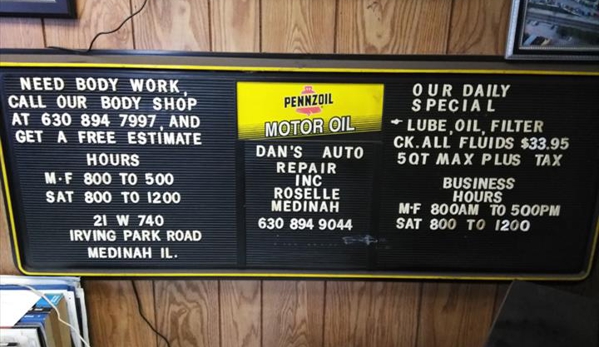 Dan's Auto Repair - Roselle, IL