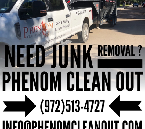 Phenom Clean Out - Mesquite, TX. Junk Removal Phenom Clean Out