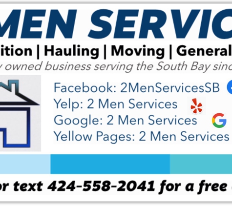 2+ Men Services - Torrance, CA