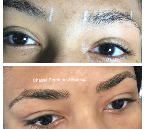 Chasse Permanent Makeup - Pittsburgh, PA. Shaped & Defined with microblading