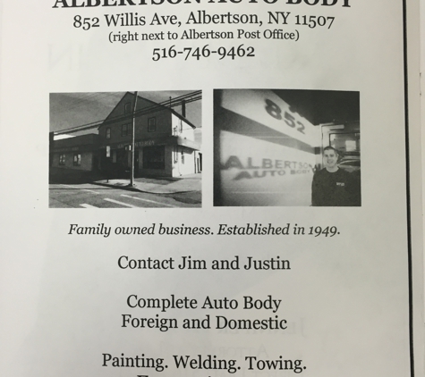 Albertson Auto Body Inc. - Albertson, NY