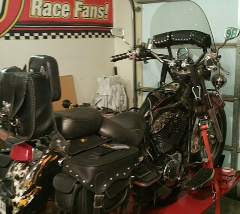 Babbitt's Sport Center - Muskegon, MI. Keeping this 96 Honda Shadow Ace 1100 running strong.