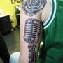 Scottish Rose Tattoo