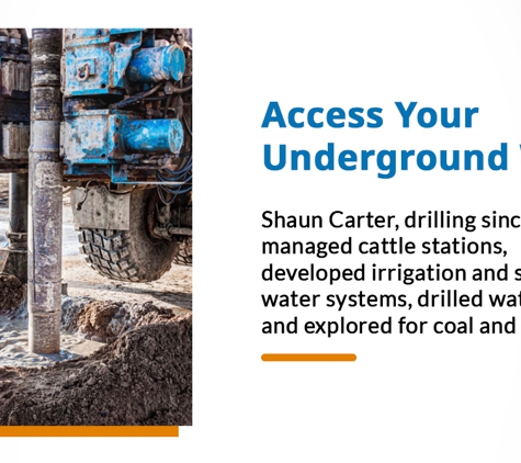 Hondo Drilling. Access Your Underground Water