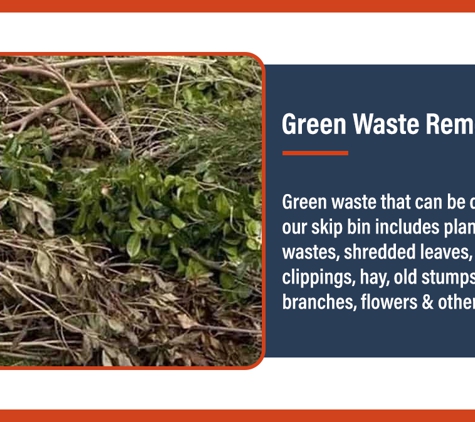 Coffs Harbour Skip Bins - Toormina, NSW. Green Waste That Can Be Dumped In Our Skip Bin Includes Plant, Tree, Soil Wastes, Shredded Leaves, Grass Clippings, Etc.