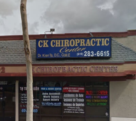 CK Chiropractic Center - San Diego, CA