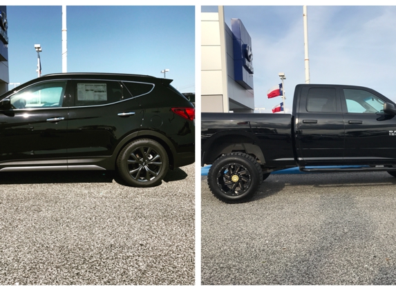 Baytown Hyundai - Baytown, TX. 2017 Santa Fe Sport & 2014 Dodge Ram