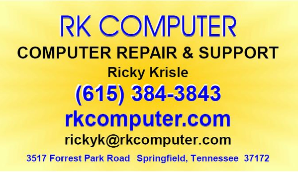 RK Computer - Springfield, TN