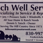 Tatsch Well Service