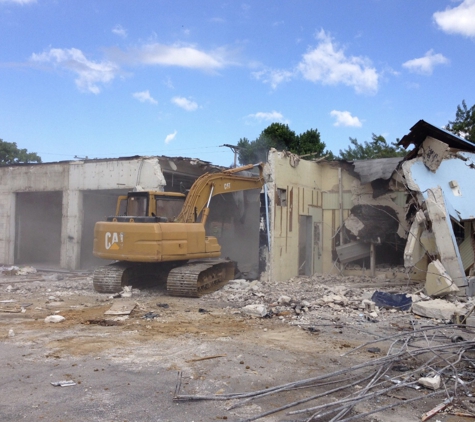 National Demolition. Shopping center demo 