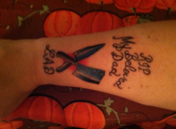 Body Bazzare Tattoo - Sacramento, CA. In memory of my Dad. R.I.P. Love you!