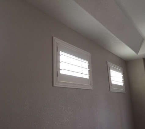 Southwest Blinds & Shutters - Gilbert, AZ. Small windows. maybe not ideal for shutters