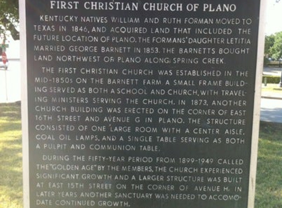 First Christian Church - Plano, TX