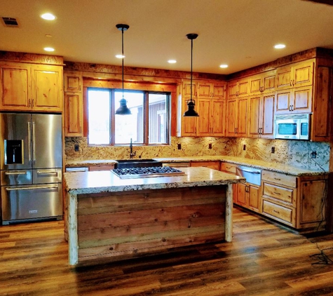 Bear Creek Contractors Inc. - Red Bluff, CA. Recent barn style kitchen