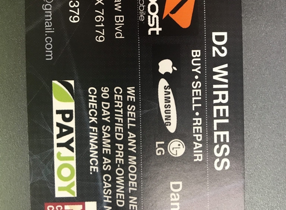 D2 Wireless - Saginaw, TX