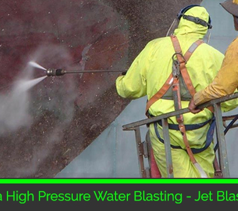 Spillers Quality Corrosion Control - Portsmith, QLD. Ultra High Pressure Water Blasting - Jet Blasting