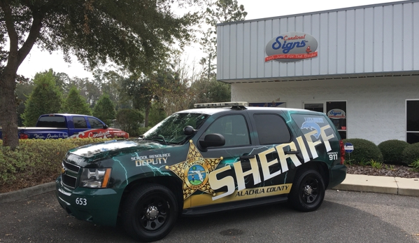 Cardinal Signs Inc - Gainesville, FL. Sheriff Tahoe Wrap