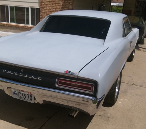 A Shade Above Window Tinting - Layton, UT. 67 Pontiac Resto Finishing Phase