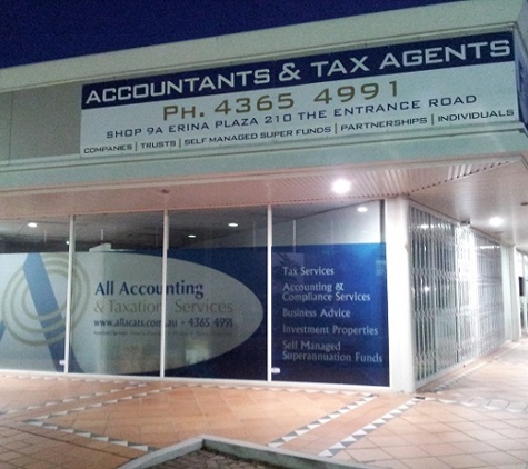 All Accounting & Taxation Services - Erina, NSW
