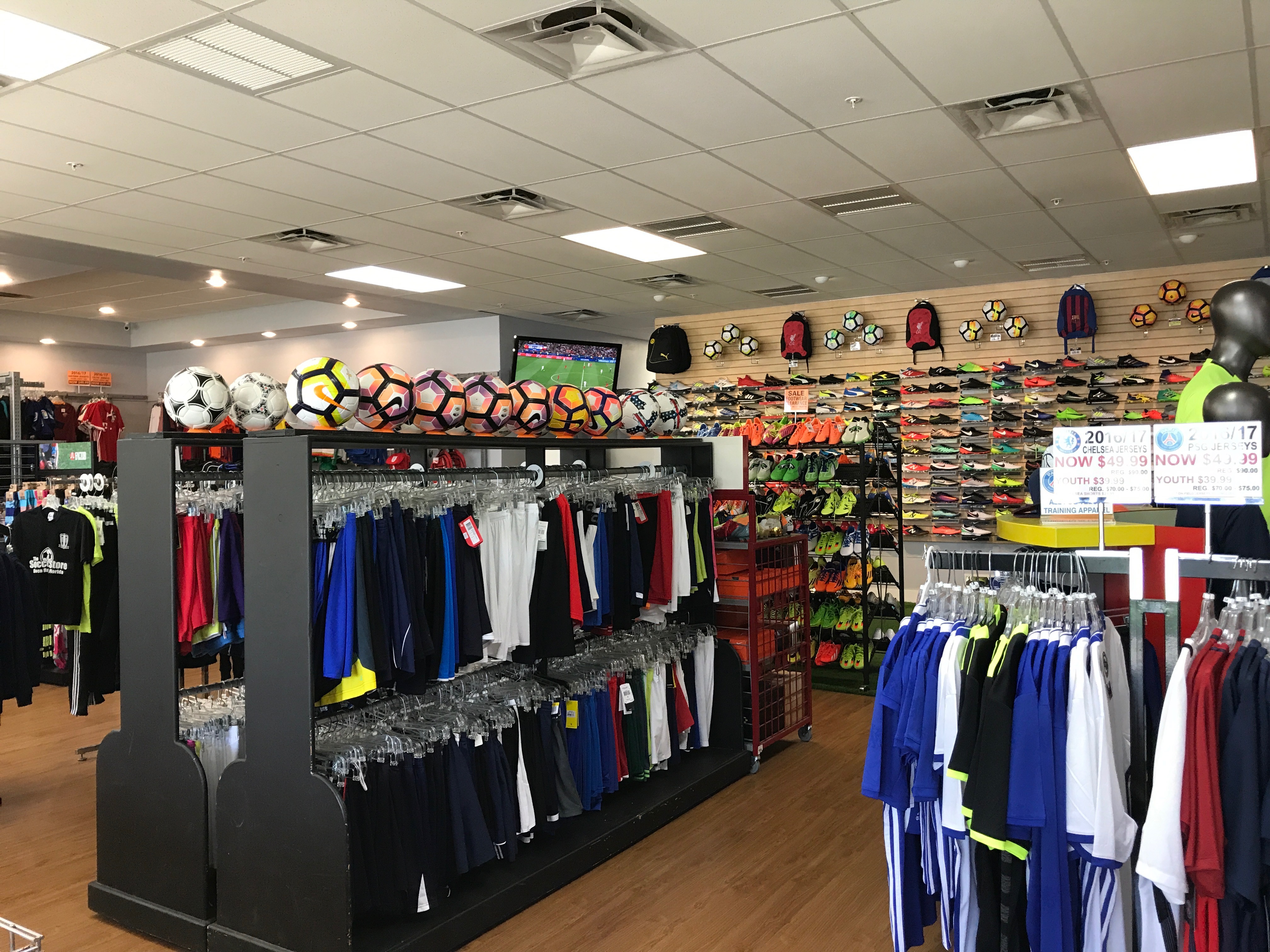 soccer store near me now