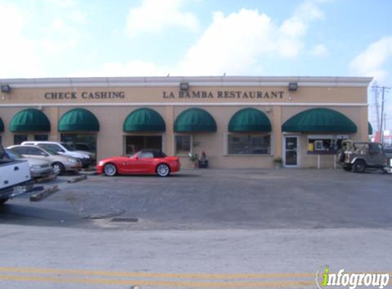 La Bamba Cafe Inc - Miami, FL