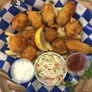 The Boiling Shrimp Seafood Restaurant - Cleburne, TX. Fried Butterfly Shrimp & Scallop Combo