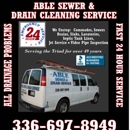 Able Sewer & Drain Cleaning Service Inc - Pipe