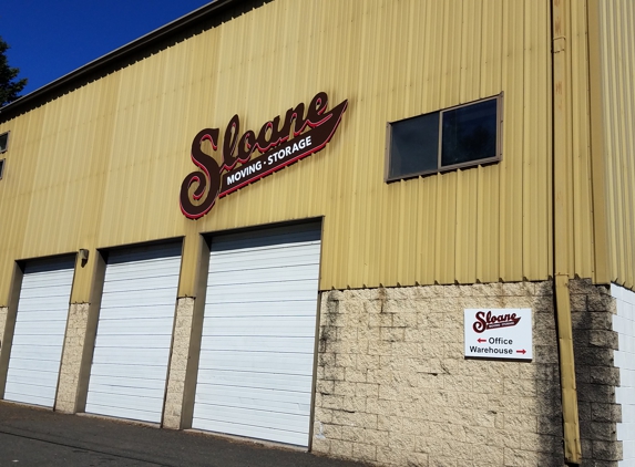 Sloane Moving & Storage - Elkins Park, PA. Our Office and Warehouse in Elkins Park