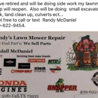 Randy's Lawn Mower Repair
