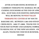 Cambrian Therapeutic Massage - Massage Therapists