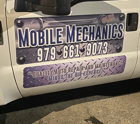 Mobile Mechanics Plus - Bryan, TX. “We bring the entire shop to YOU!”