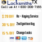 Locksmiths New Braunfels TX