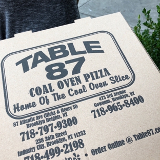 Table 87 Coal Oven Pizza - Brooklyn, NY