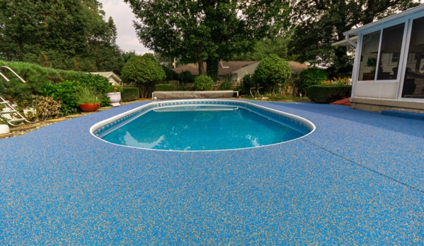 Epoxy Floor Experts - Schuylkill Haven, PA. FlexRubber Pool Deck