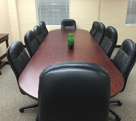 Alpha Cleaning Services - The Woodlands, TX. Conference room area ready for meeting