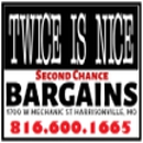 Twice Is Nice Second Chance Bargains - Second Hand Dealers