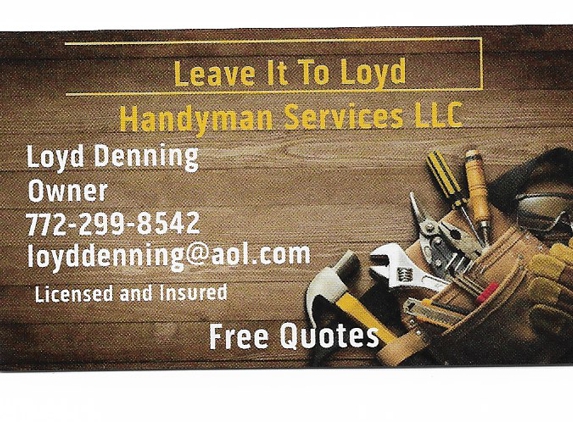 Leave it to Loyd Handyman Services LLC - Vero Beach, FL