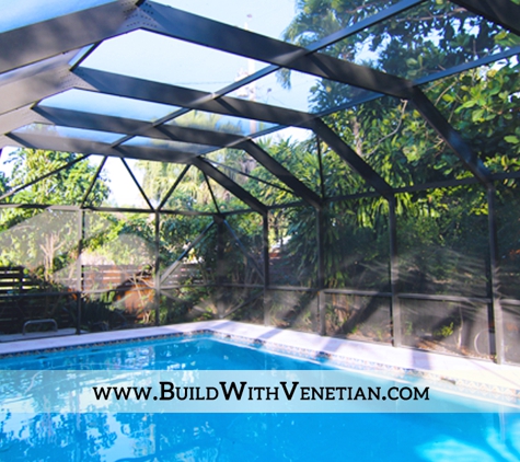 Screen and Patio Roofing by Venetian Builders - Weston, FL