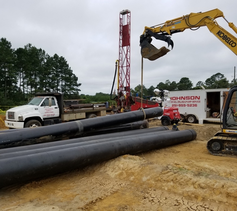 Johnson Water Well Drilling - Foley, AL. 24" well