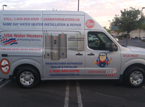 USA Water Heaters & Plumbing Services - Irvine, CA