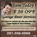 Overhead Doors Spring Texas - Garage Doors & Openers