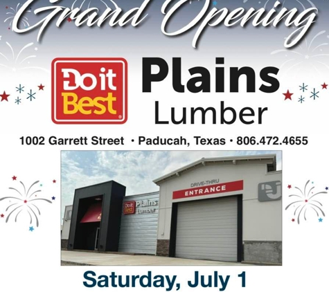 Plains Lumber Company - Paducah, TX