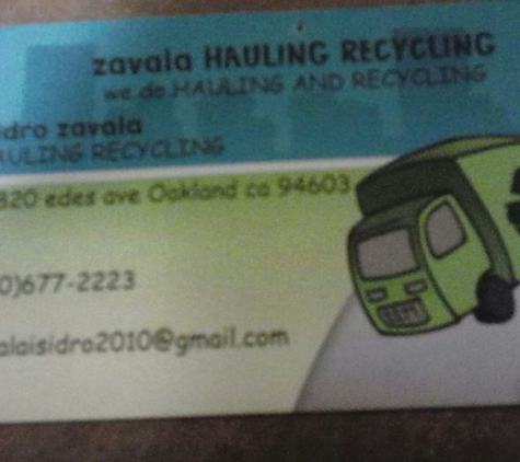 Zavala Hauling Junk Removal Speciality - Oakland, CA